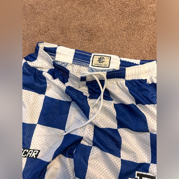 Eric Emanuel shorts size m (Black checkered or blue) - Picture 5 of 6